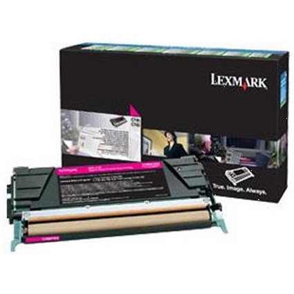 Lexmark C746A3MG Magenta Laser Toner Cartridge