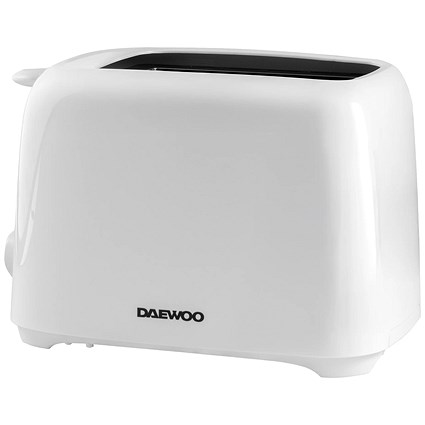 Daewoo Essentials 2 Slice Toaster White 700W