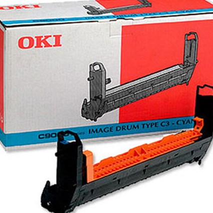 OKI Laser Drum Page Yield 39000pp for C9200 C9400 Cyan Ref 41514711