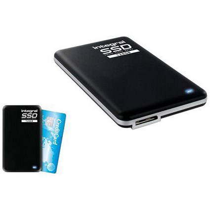 Integral Portable USB 3.0 Solid State External Drive - 256GB