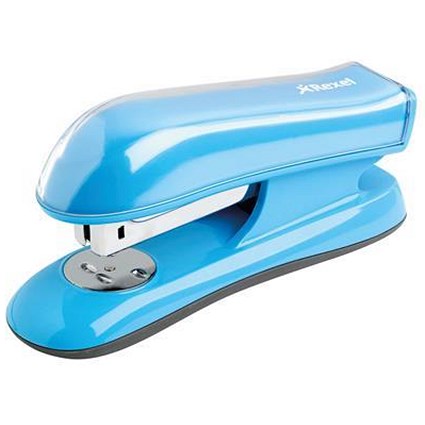 Rexel JOY Half Strip Stapler, Capacity: 20 Sheets, Blissful Blue