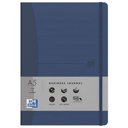 Oxford Signature Soft Cover Business Journal / 144 Pages / Blue