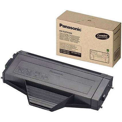 Panasonic KX-FAT410X Black Laser Toner Cartridge