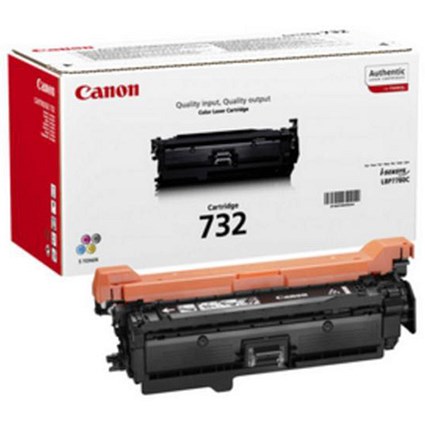 Canon 732H High Yield Black Laser Toner Cartridge