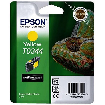 Epson T0344 Yellow UltraChrome Ink Cartridge