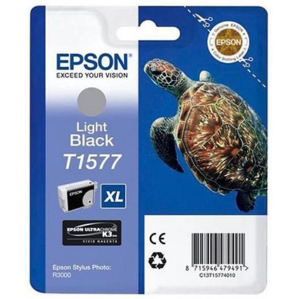 Epson T1577 XL Light Black Inkjet Cartridge