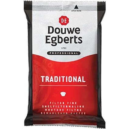 Douwe Egberts Traditional Filter Coffee Sachets - Pack of 45