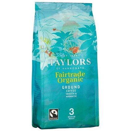 Taylors of Harrogate Organic Ground Coffee - 227g