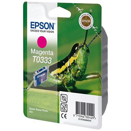 Epson T0333 Magenta Inkjet Cartridge