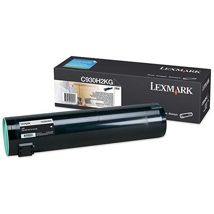 Lexmark C930H2KG High Yield Black Toner