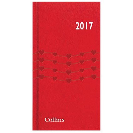 Collins 2017 British Heart Foundation Slim Diary - Week to View