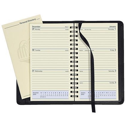 Collins 2017 Elite Pocket Diary / Week To View / 153 x 85mm