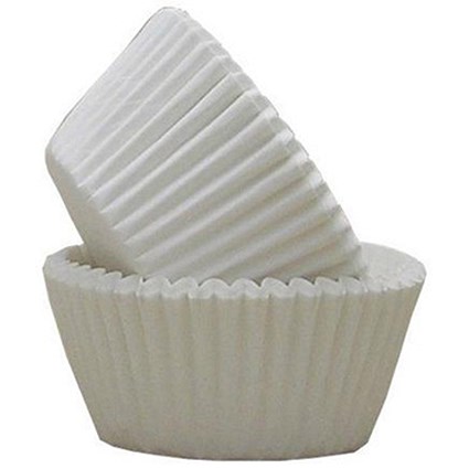 Caterpack White Baking Cases - Pack of 100