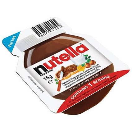 Nutella Single Portions / 15g / Pack of 120