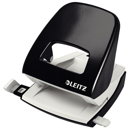 Leitz NeXXt Hole Punch, Black, Punch capacity: 30 Sheets