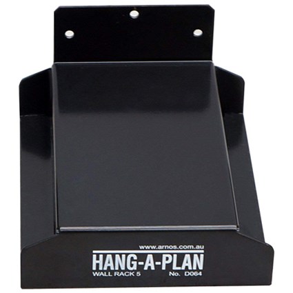 Arnos Hang-A-Plan, Front Load Wall Rack, 10 Binder Capacity, A0 to A2