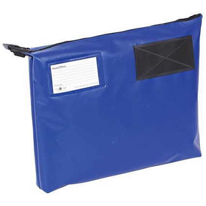A4+ Mailing Pouch with Gusset / 381 x 336 x 76mm / Blue