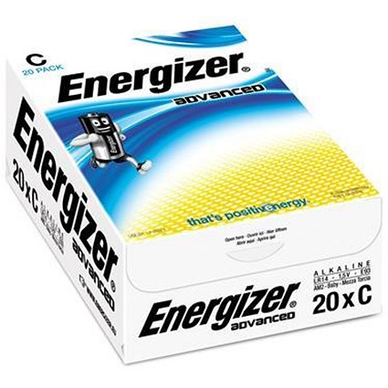 Energizer Eco Advanced Batteries / C/E93 / Pack of 20