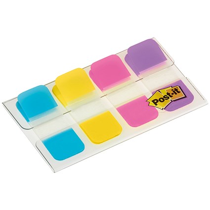 Post-it Strong Index Flags, 4x10mm, Pack of 40