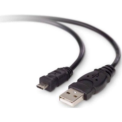 Belkin Hi-Speed 2.0 Micro USB Cable USB A to Micro B 1.8m