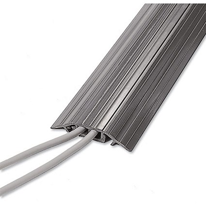 Gradus Clip-Top Cable Ducting 2-Channel 75x1500mm Grey GRY