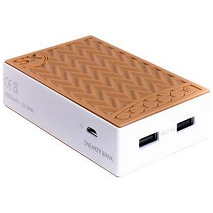 Xsories Sneaker Power Bank / Dual USB Output / 6000mAh Battery