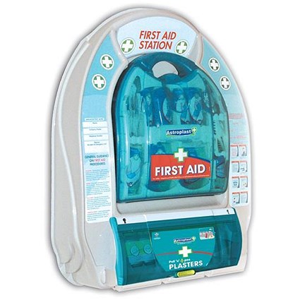 Wallace Cameron First-Aid HS1 Station / Small Wall Panel with Mezzo / 1-10 Users