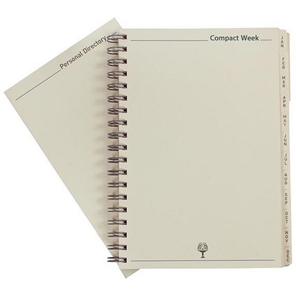 Collins 2019 Elite Business Compact Diary Refill / Week To View / 210 x 148mm