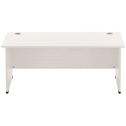 Sonix 1800mm Rectangular Desk / Panel Legs / White