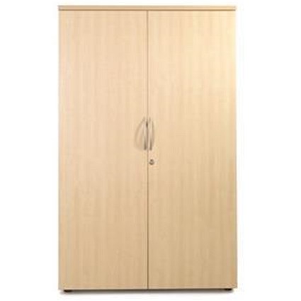 Sonix Medium Tall Cupboard / 1 Shelf / 1600mm High / Maple