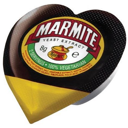 Marmite Single Portion Sachets, Easy Tear, 8g, Pack of 24
