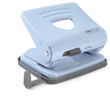 Rapesco 825 2-Hole Punch / Blue / Punch capacity: 25 Sheets