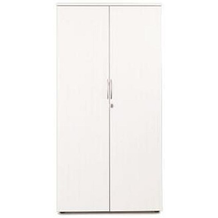 Sonix Tall Cupboard / 1 Shelf / 2000mm High / White