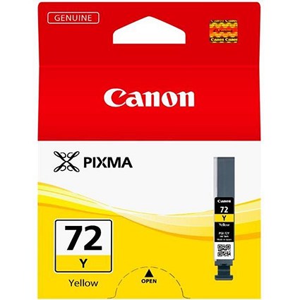 Canon PGI-72 Yellow Inkjet Cartridge