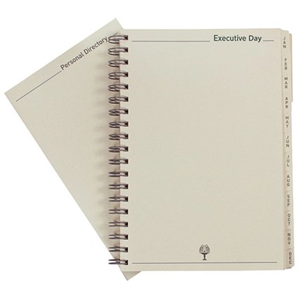 Collins 2020 Elite Executive Appointment Diary Refill, Day to a Page, Wirobound, 164x246mm