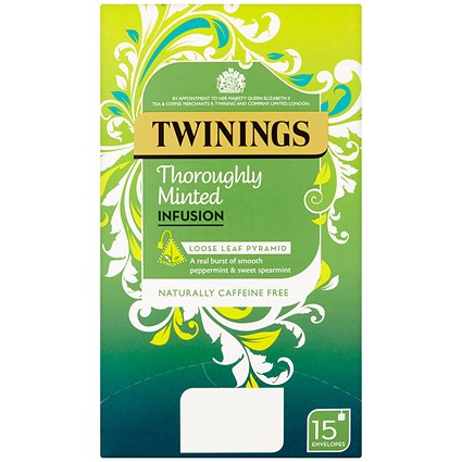 Twinings Minted Infusion Tea Bags - Pack of 15