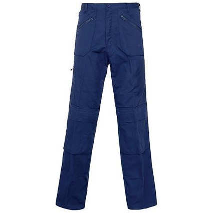 Supertouch Action Trousers / Waist: 34in, Leg: 33in / Navy