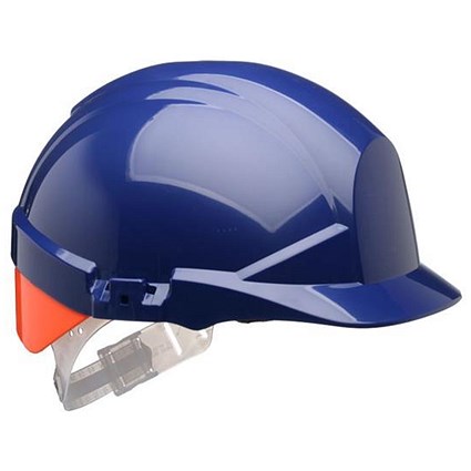 Centurion Reflex Safety Helmet - Blue with Orange Rear Flash