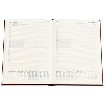 Collins 2018 - 2019 Academic Diary / Day a Page / A5 / Random Colour