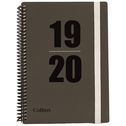 Collins 2019/20 Academic Diary, Week to View, A5, Random colour