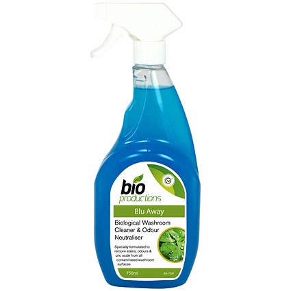 Bio Productions Blu Away Biological Washroom Cleaner - 750ml