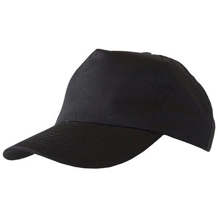 Click Workwear Baseball Cap - Black