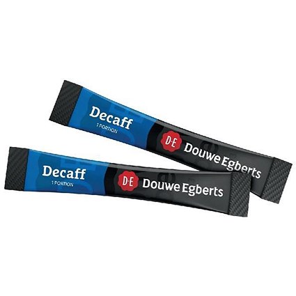 Douwe Egberts Decaf Coffee Sachets, Pack of 500