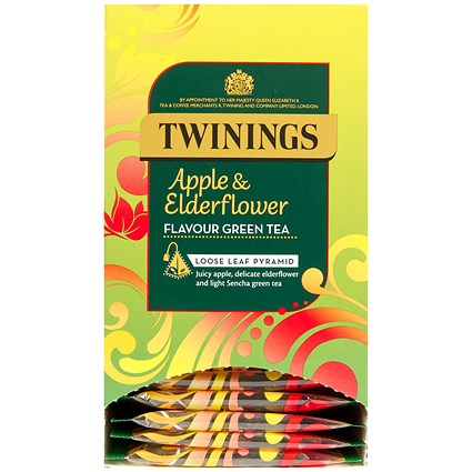 Twinings Apple and Elderflower Tea Bags - Pack of 20