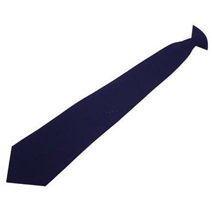 Click Workwear Clip On Tie - Navy Blue