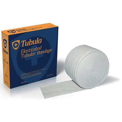 Click Medical Tubular Bandage, Cotton/Elastic, Size G, 4.5cm x 10m, White