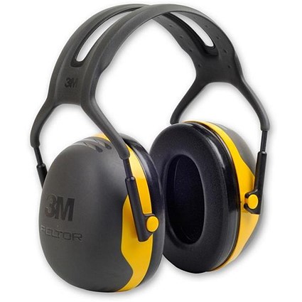 Peltor X2 Headband Ear Defenders - Yellow