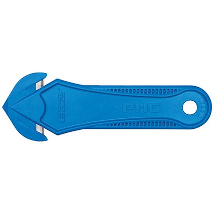Pacific Handy Cutter Concealed Blade Safety Cutter, Ambidextrous, Blue
