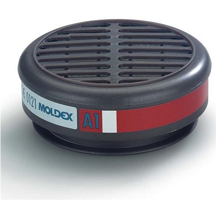 Moldex 8100 A1 Gas Filter, Grey, 5 Pairs