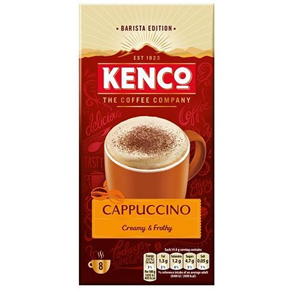 Kenco Cappuccino Instant Sachet - 40 Servings
